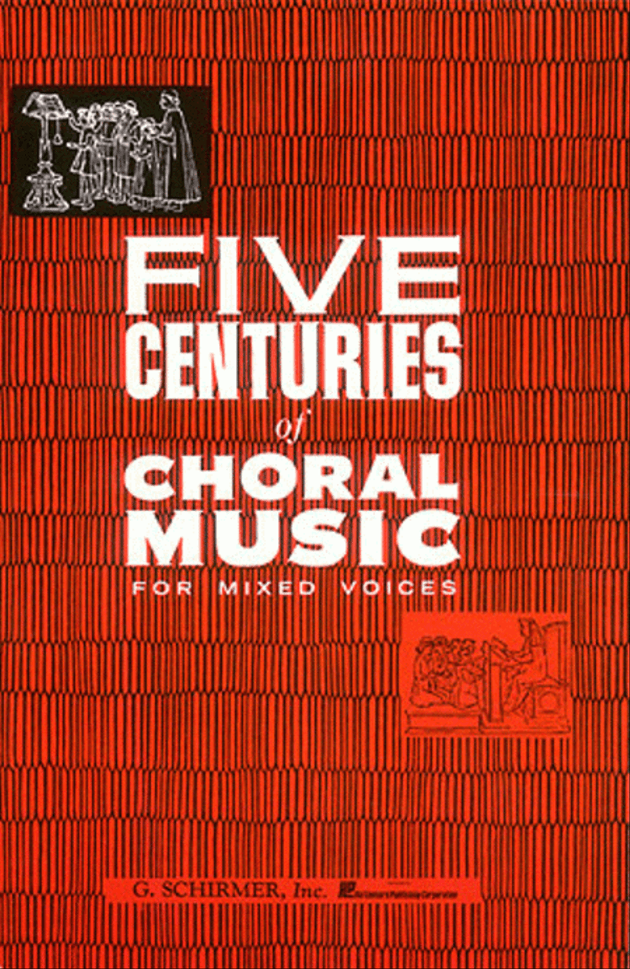 Five Centuries of Choral Music for Mixed Voices 4-Part scores gallery preview page 1