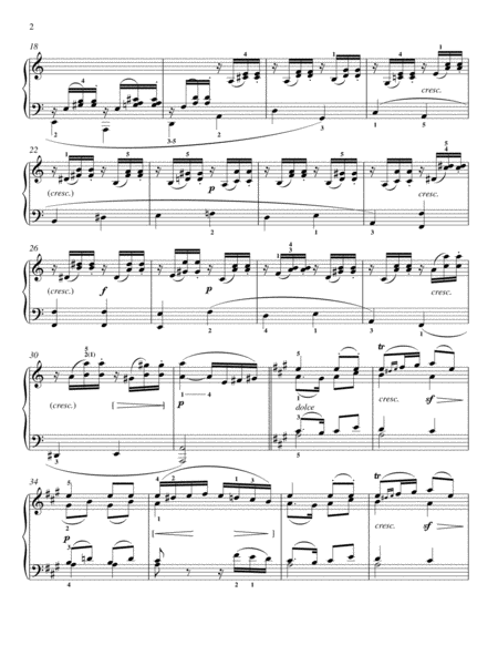 Bagatelle In A Major, Op. 33, No. 4