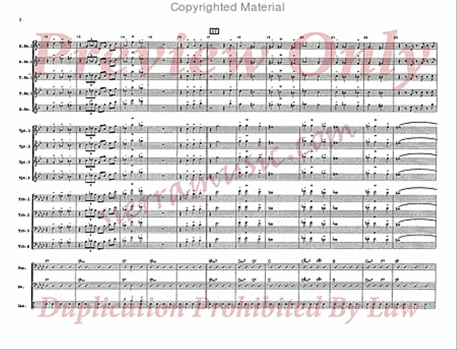 Airegin Airegin Big Band scores gallery preview page 3