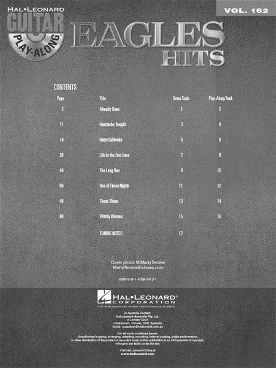 Eagles Hits Electric Guitar scores gallery preview page 2