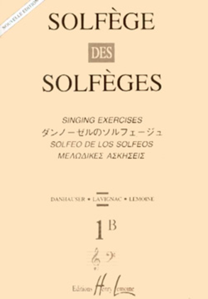 Book cover for Solfege des Solfeges - Volume 1B sans accompagnement