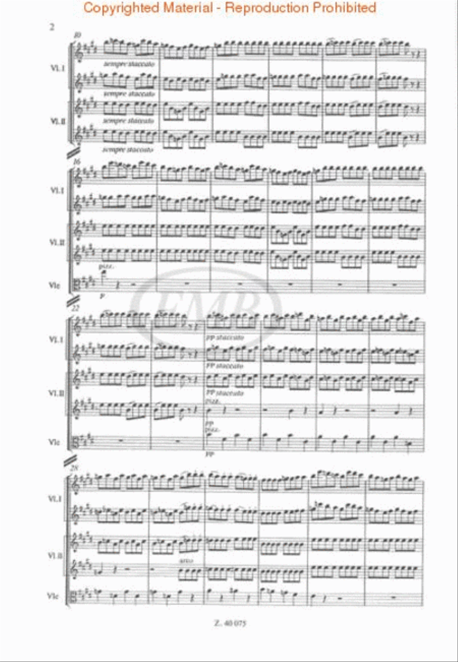 A Midsummer Night's Dream Miniature Score scores gallery preview page 3