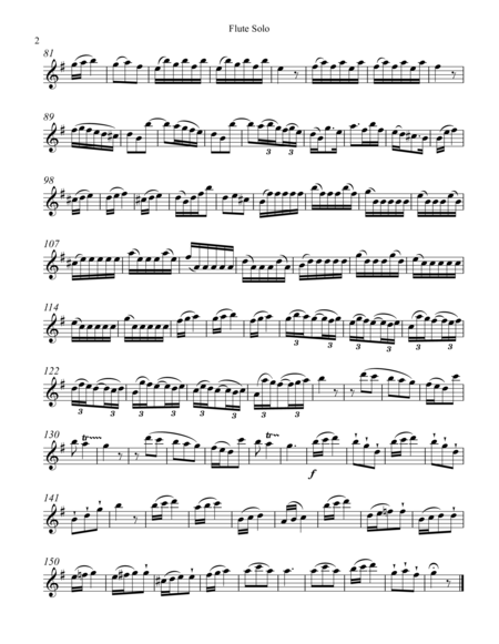 Vivaldi, Concerto for flute in G major image number null