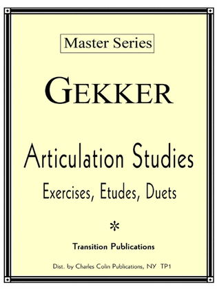 Book cover for Articulation Studies