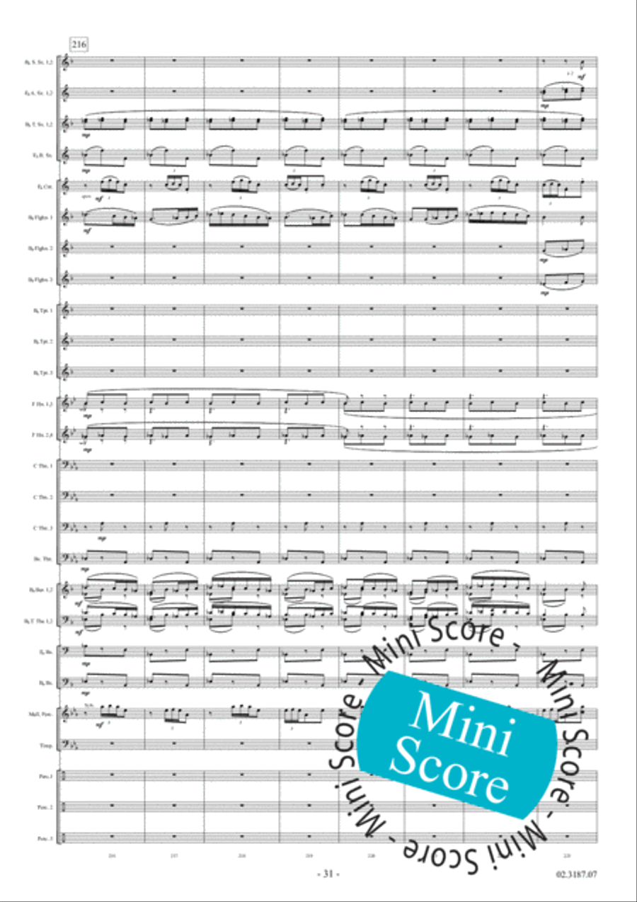 Fleodrodum Fanfare Band scores gallery preview page 37