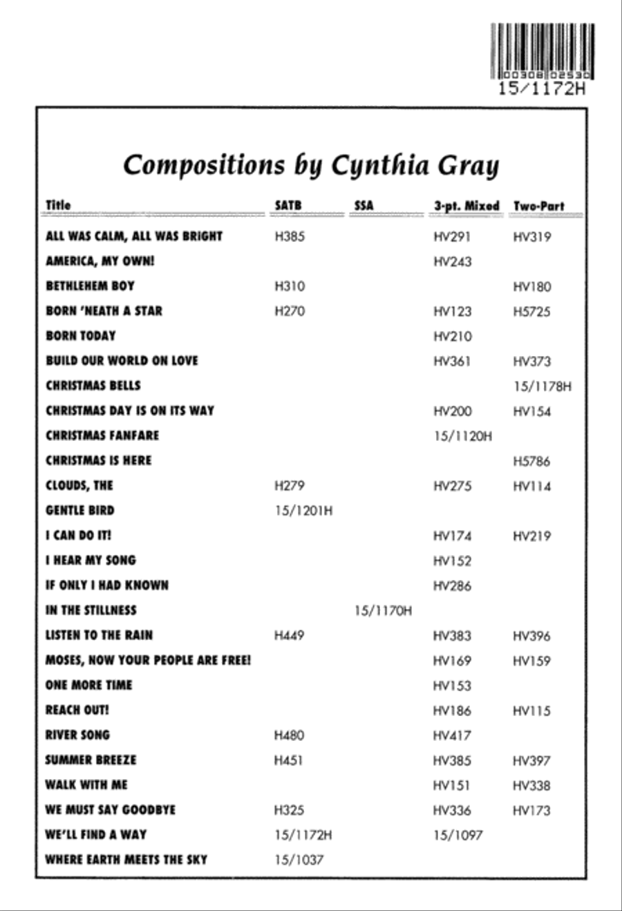 We'll Find a Way 4-Part scores gallery preview page 8