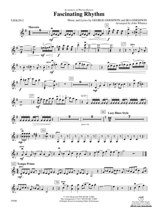 Fascinating Rhythm: 1st Violin