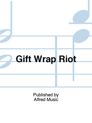 Book cover for Gift Wrap Riot