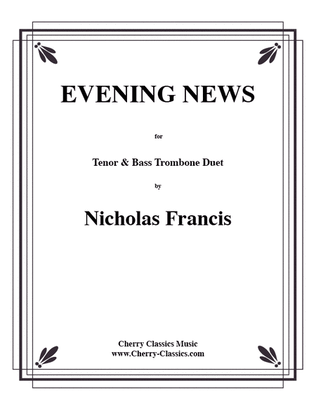 Book cover for Evening News
