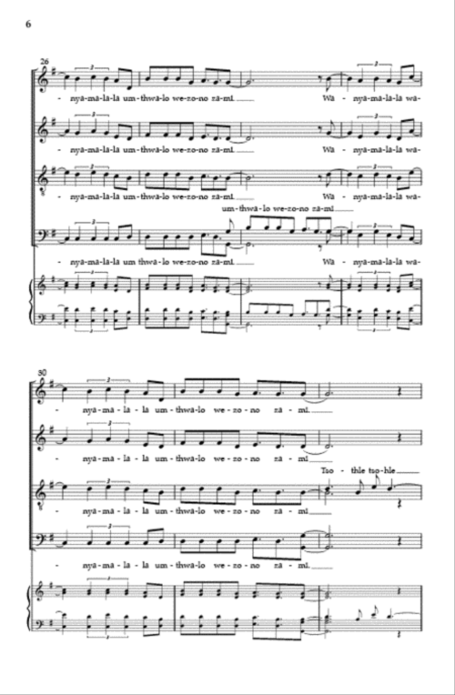 Modimo 4-Part scores gallery preview page 5