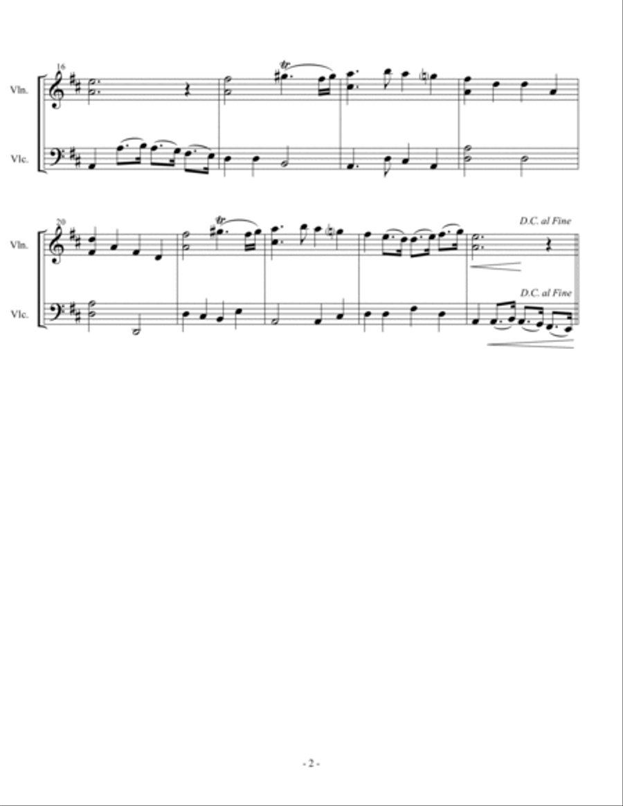 Trumpet Voluntary Trumpet Voluntary Trumpet scores gallery preview page 3