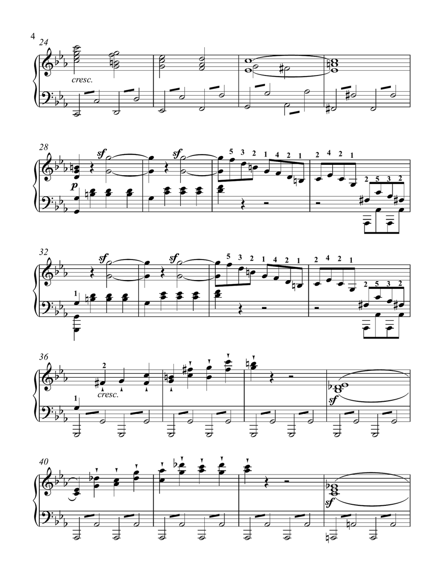 Sonata Pathetique I Grave/Allegro, Op. 13 Piano Method scores gallery preview page 3