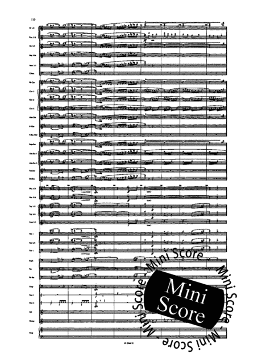 Fifth Symphony Concert Band scores gallery preview page 115