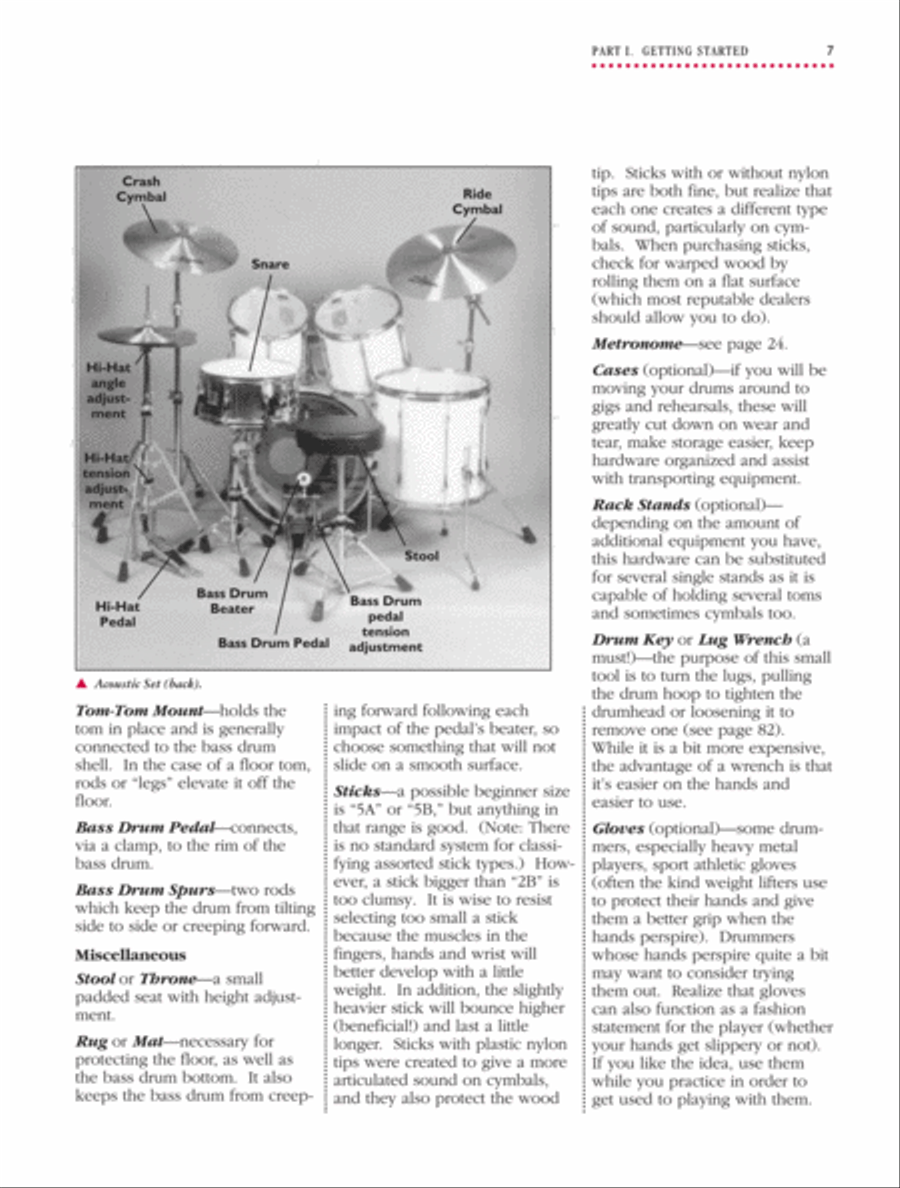 Alfred's Teach Yourself to Play Drums Drum Set scores gallery preview page 3