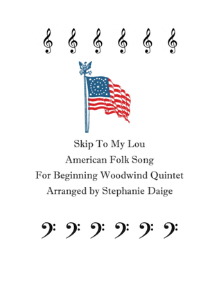 Skip to My Lou for Woodwind Quintet