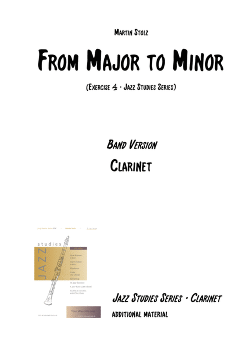 From Major to Minor · Clarinet and Band image number null