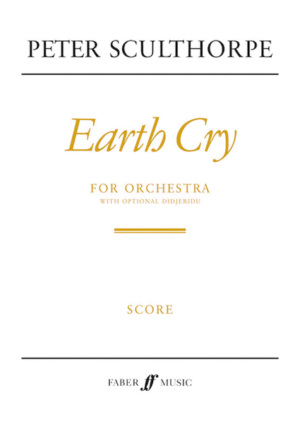 Sculthorpe - Earth Cry Score