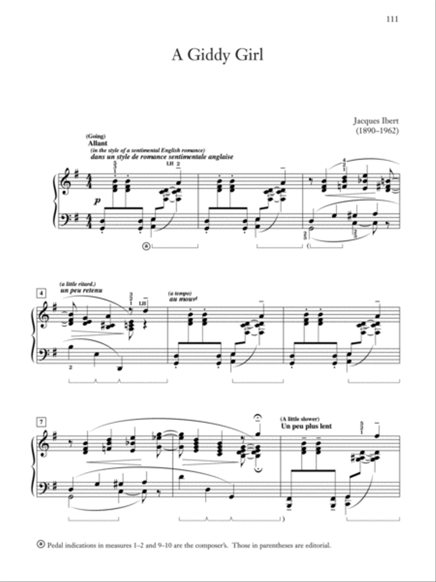 Anthology of 20th Century Piano Music with Performance Practices in Early 20th Century Piano Music Piano Solo scores gallery preview page 3