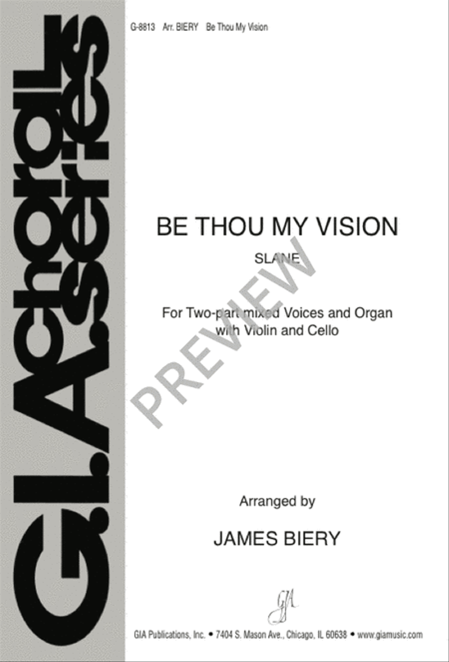 Be Thou My Vision 2-Part scores gallery preview page 2