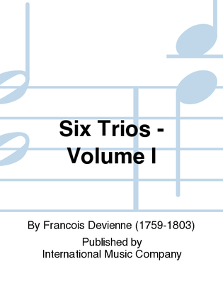 Book cover for Six Trios: Volume I