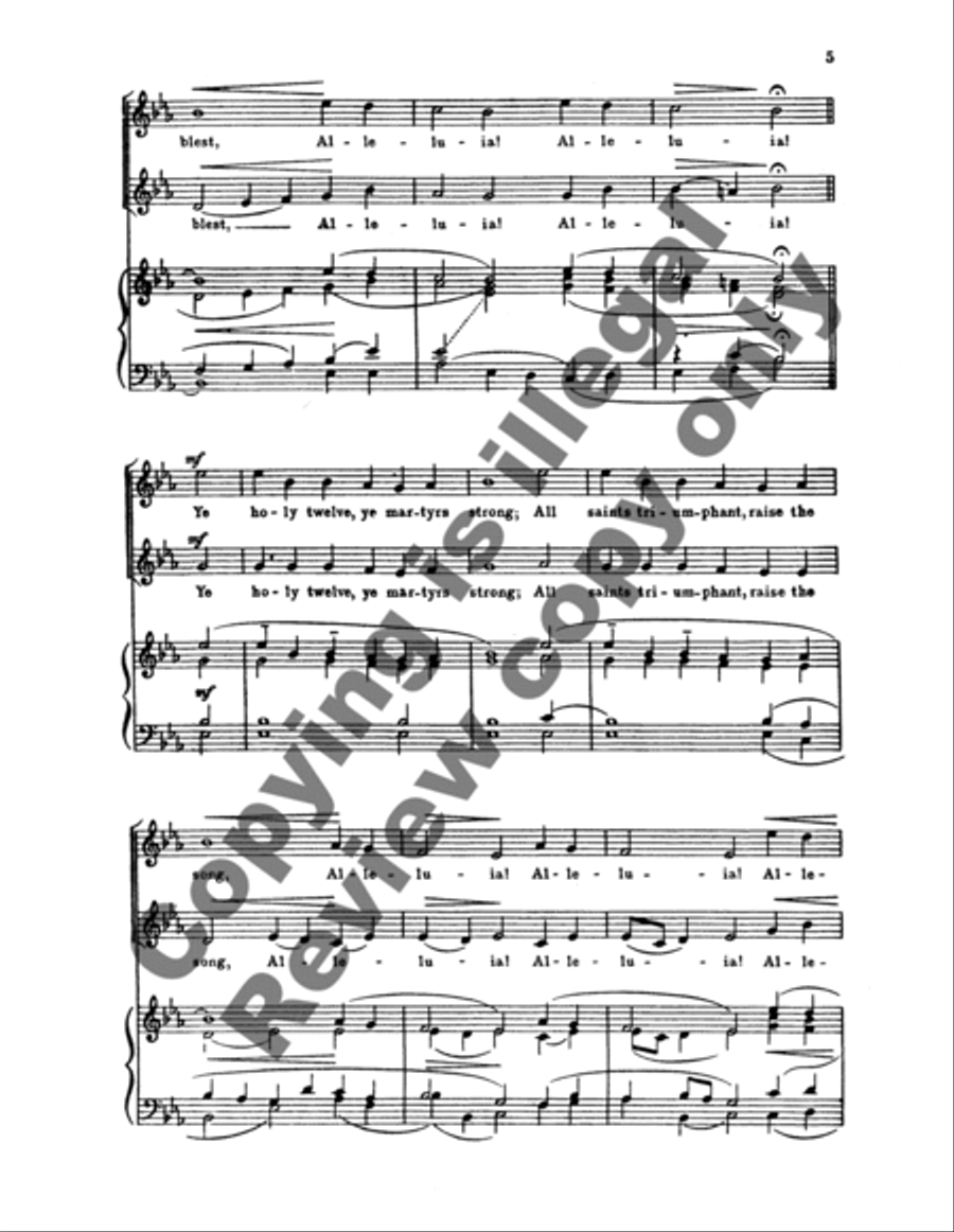 Ye Watchers and Ye Holy Ones SA scores gallery preview page 7