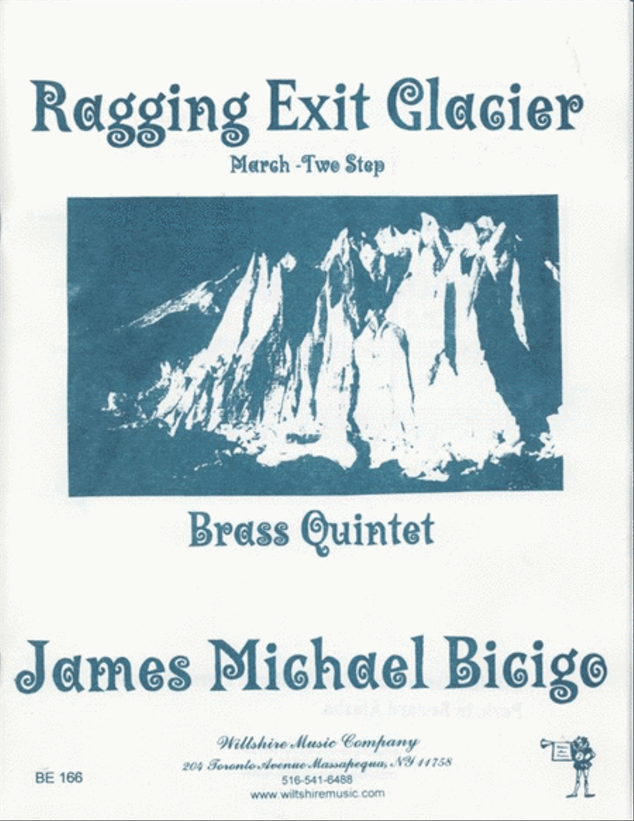 Exit Glacier March Brass Quintet scores gallery preview page 1