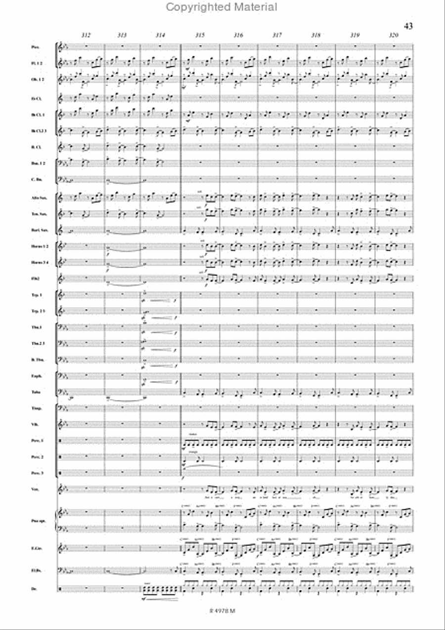 Police Concert Band scores gallery preview page 22