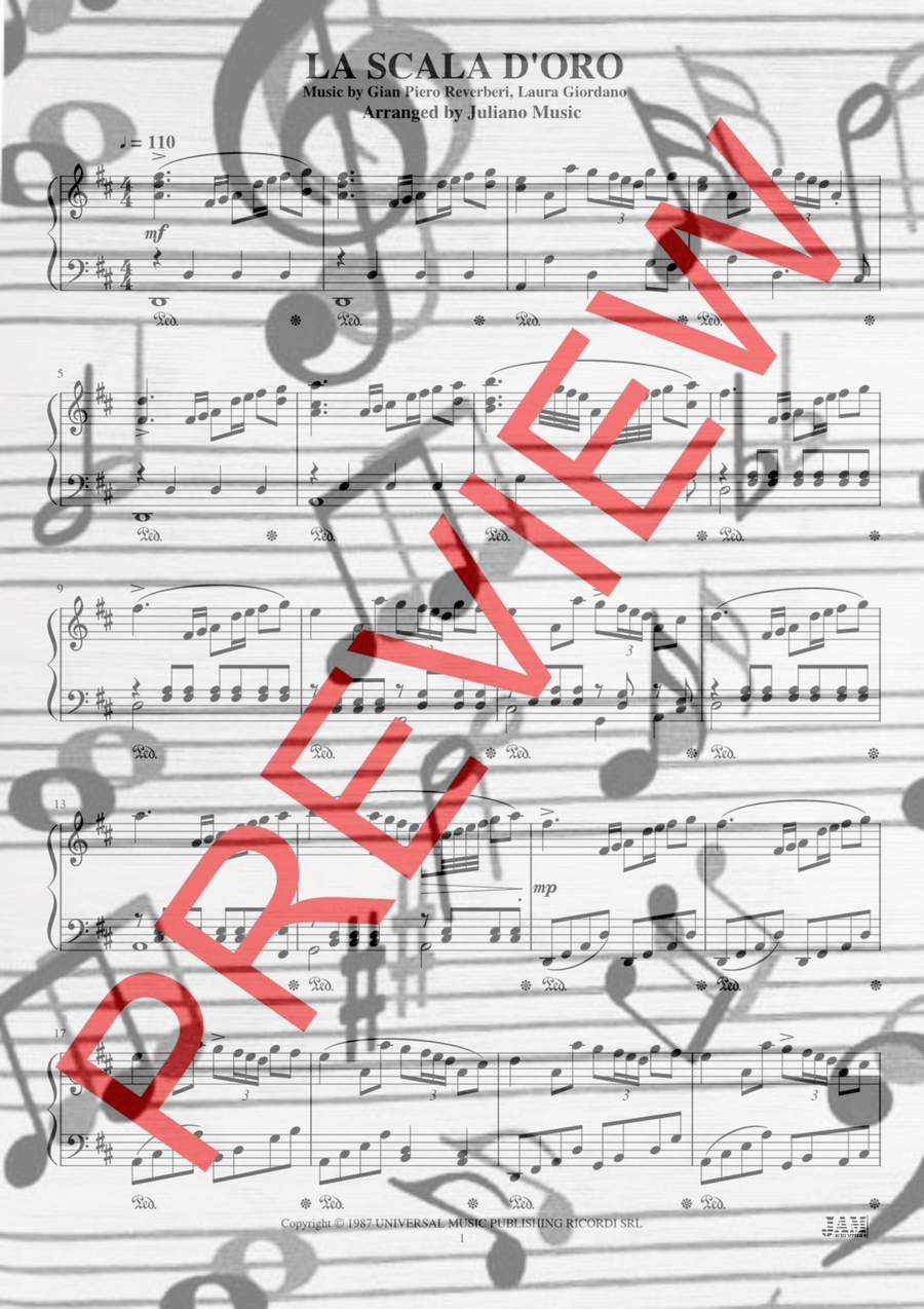 La Scala D'oro Piano Solo scores gallery preview page 2