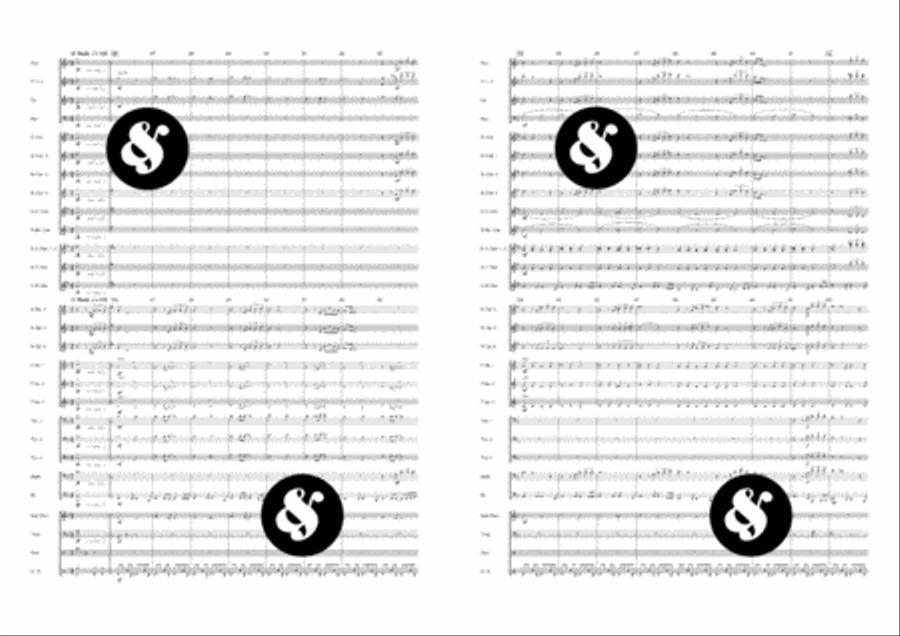 Happy Xmas Concert Band scores gallery preview page 4