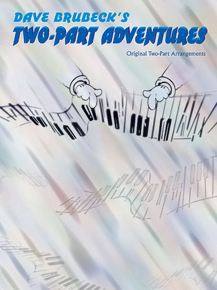 Book cover for Dave Brubeck's 2-part Adventures
