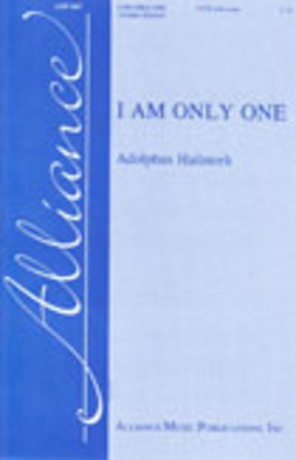 Book cover for I Am Only One