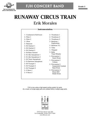 Runaway Circus Train: Score