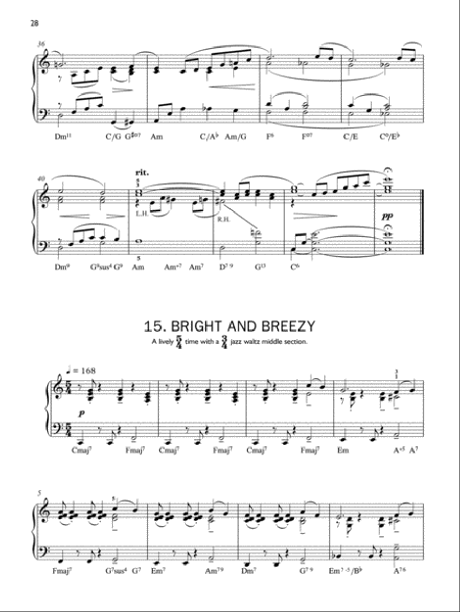 Jazz Piano Studies, Book 2