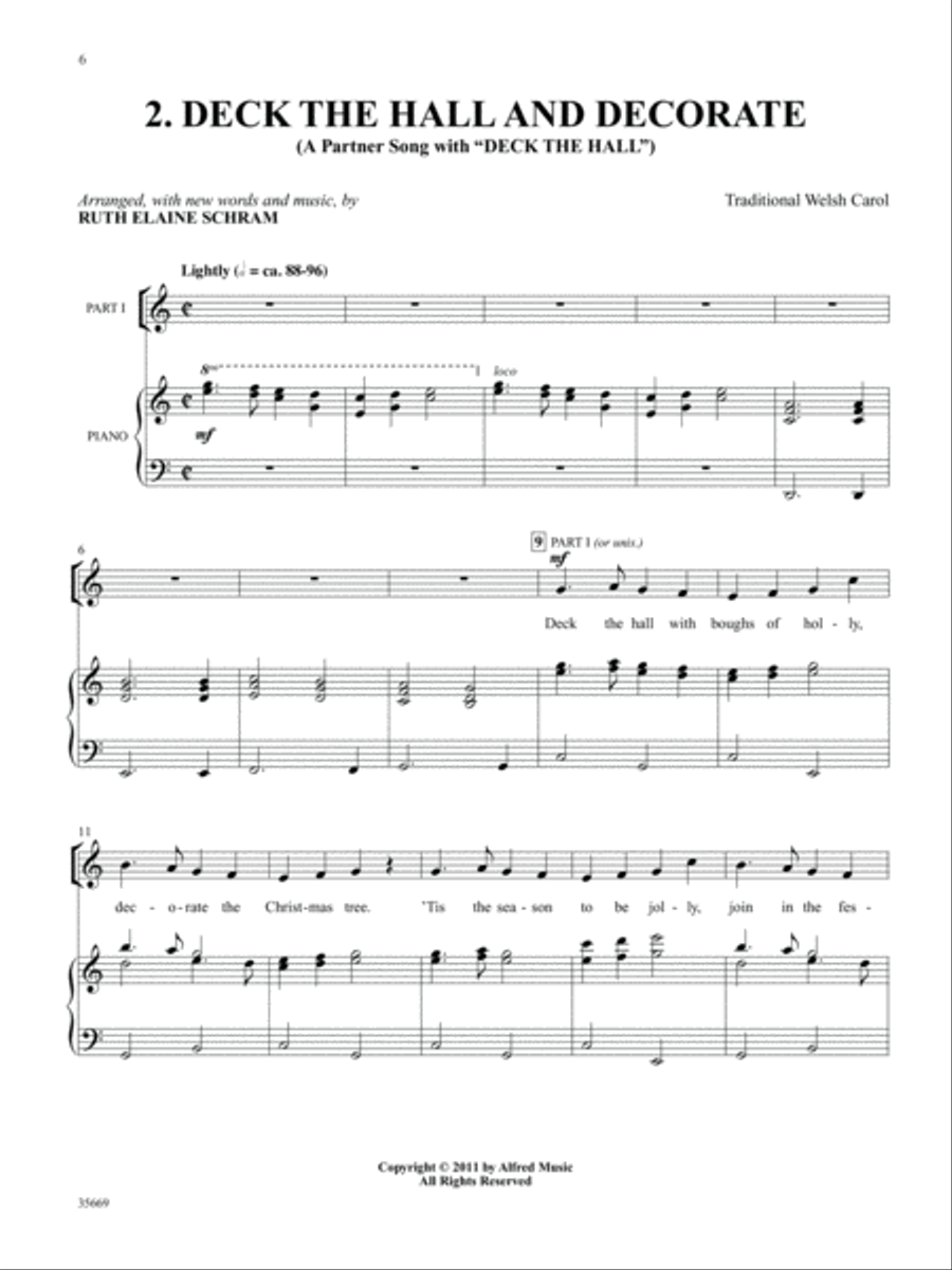 Holiday Partners! Holiday Partners! Voice scores gallery preview page 3