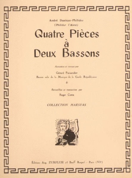 Quatre Pieces a 2 Bassons