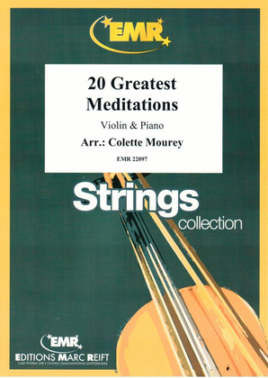 Book cover for 20 Greatest Meditations