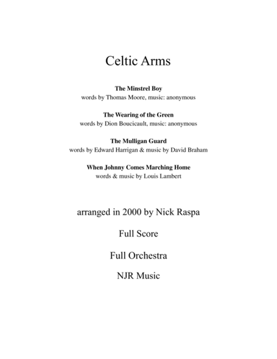 Celtic Arms (full orchestra) Complete Set image number null