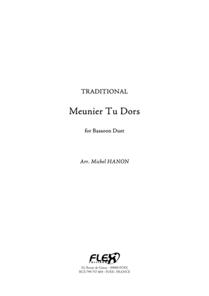 Book cover for Meunier Tu Dors