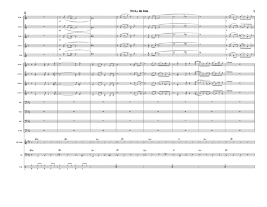 For All We Know For All We Know Jazz Ensemble scores gallery preview page 4