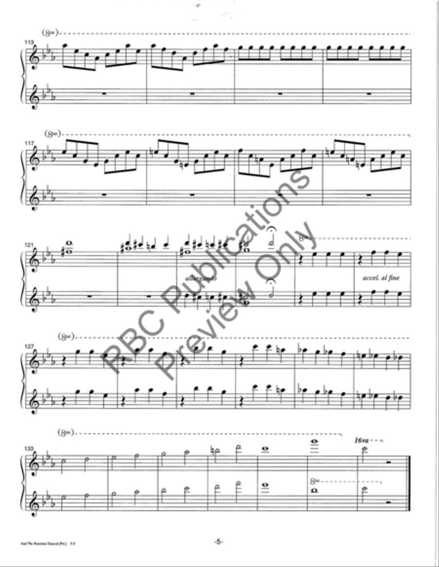 And The Russians Danced! And The Russians Danced! Piano Solo scores gallery preview page 12