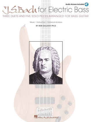 Book cover for J.S. Bach for Electric Bass