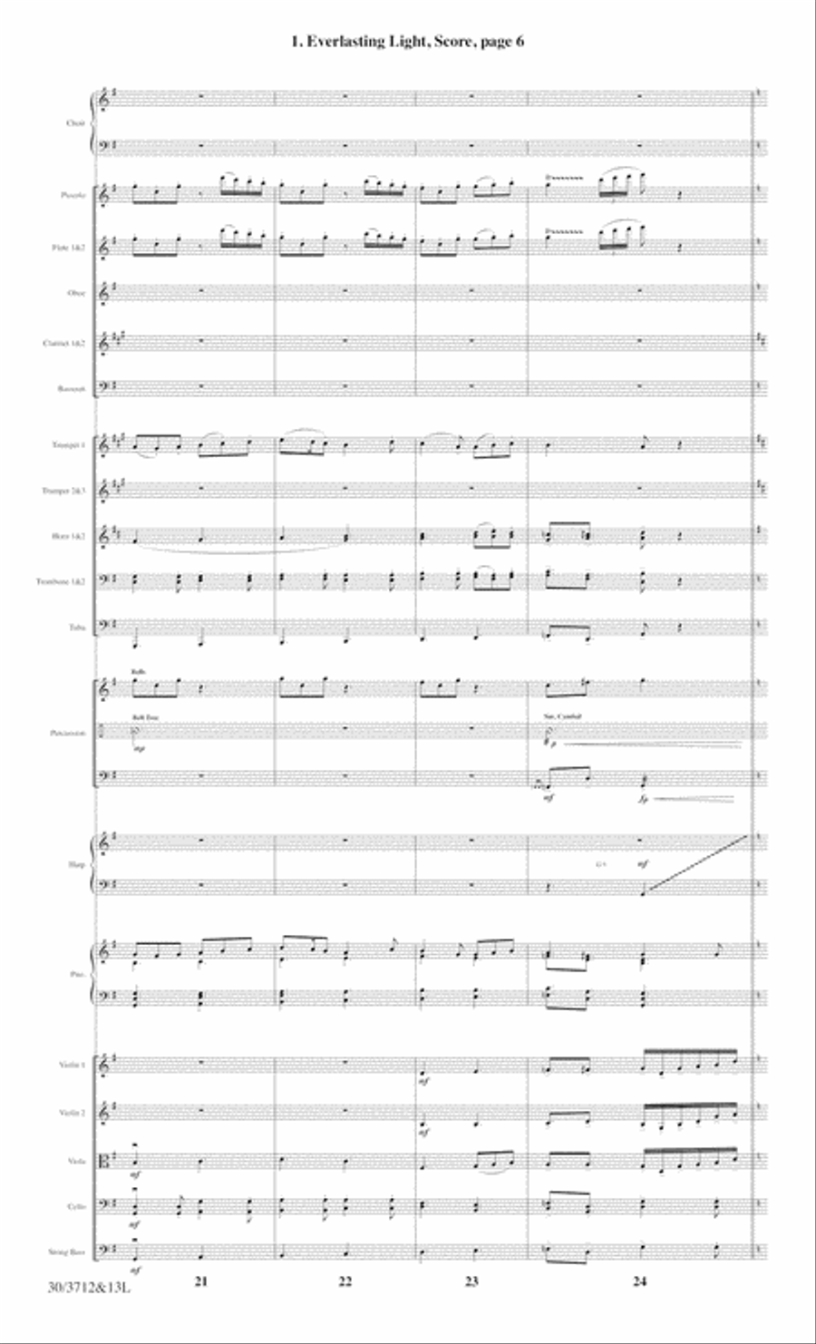 Everlasting Light - Full Score (Digital Download) Choir scores gallery preview page 8