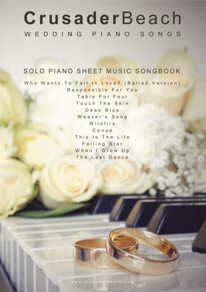 Wedding Piano Songs - CrusaderBeach - Beautiful Piano Wedding Music image number null