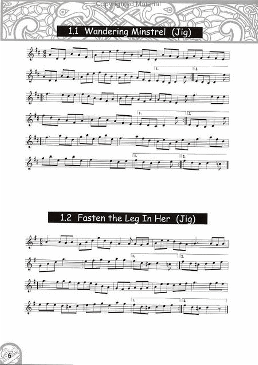 Irish Session Tunes – The Blue Book Violin scores gallery preview page 2