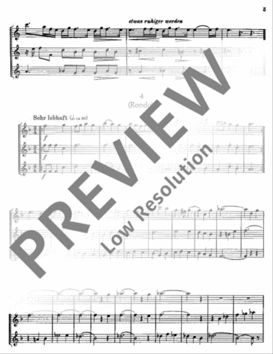 Trio Recorder scores gallery preview page 8