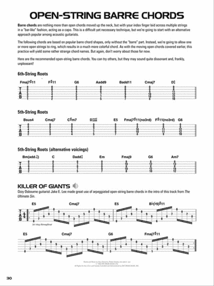 Hal Leonard Acoustic Guitar Tab Method – Book 2 Acoustic Guitar scores gallery preview page 8