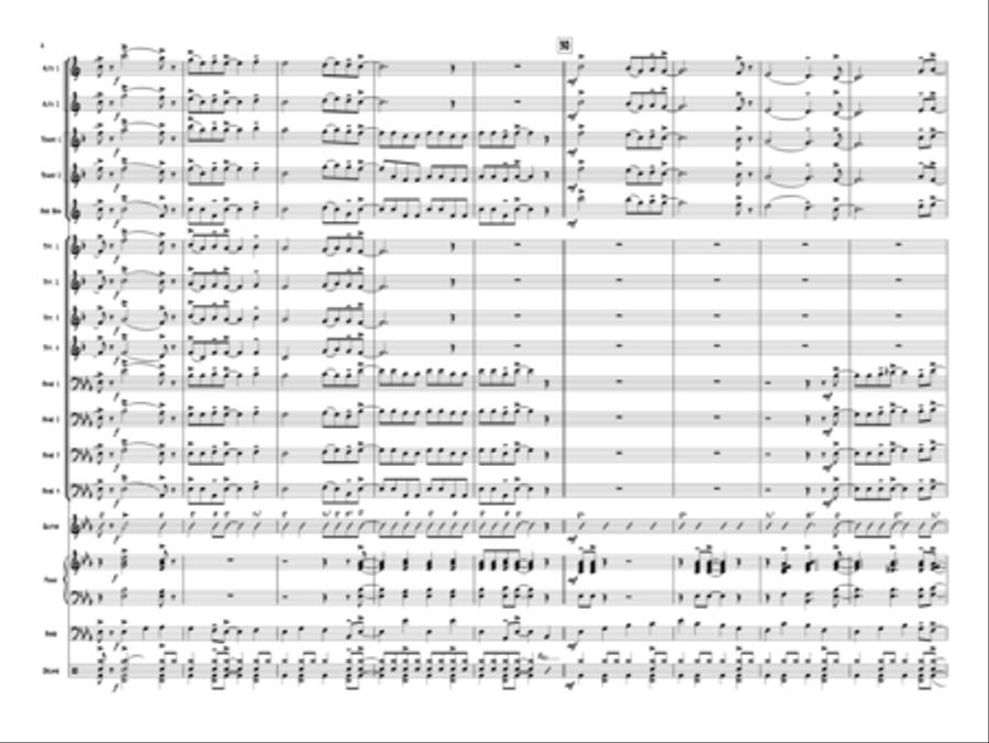 Joy To The World Jazz Ensemble scores gallery preview page 5