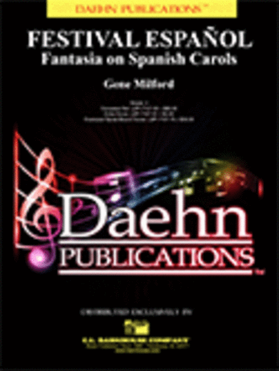 Festival Español Concert Band scores gallery preview page 1