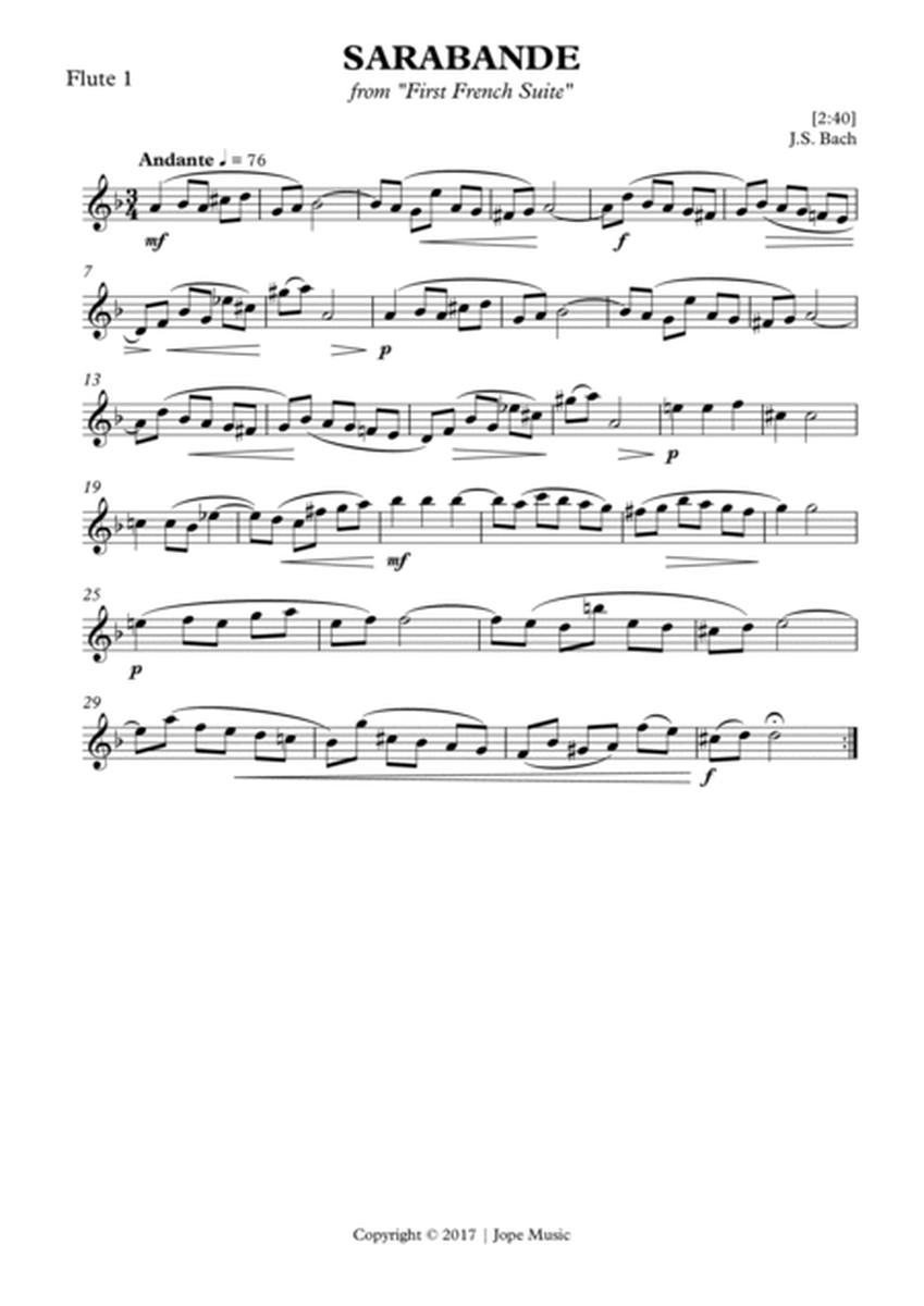 Sarabande - J.S. Bach image number null