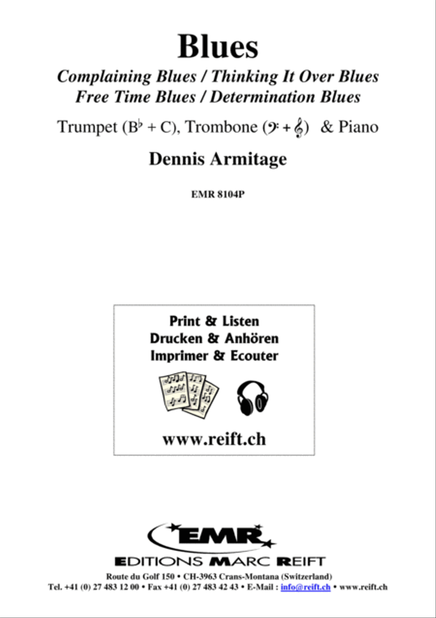 Blues Blues Brass Ensemble scores gallery preview page 2